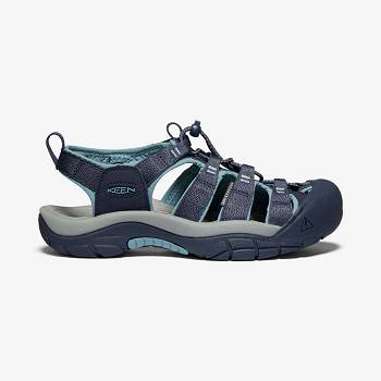 KEEN Newport H2 - Tmavomodre Sandale Damske, KEEN417